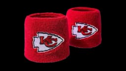 Kansas City Chiefs Wristbands - Red