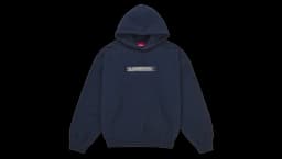 Motion Logo Hooded Sweatshirt - Navy