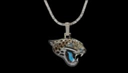 Logo Pendant & 20" Tennis Chain - 18K Yellow Gold