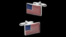 US Flag Cufflinks