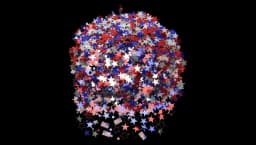 3,000-Count USA Patriotic Confetti