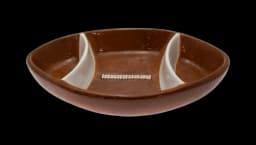 Super Bowl Chip and Dip Ceramic Serving Bowls Set