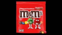 M&M's Peanut Butter Chocolate Candies 964g Bag