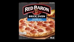 Red Baron Brick Oven Pepperoni Pizza (Frozen) 482g