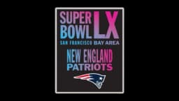 Super Bowl LX Collector's Pin