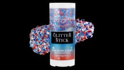 Patriotic USA Flag Face Hair Glitter
