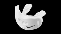 Alpha 2.0 Football Lip Protecting Mouthguard - White
