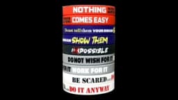 Motivational Wristbands 12 Pack - Multicolor
