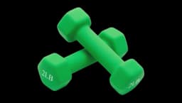 Dumbbells 1,8kg Pair - Dark Green