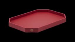 Octogone Tray S - Red