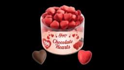 Milk Chocolate Hearts Candy Pack Of 100
