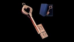 Heart Key 64GB USB 2.0 Flash Drive