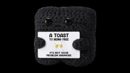 Crochet Toast A Toast to Being Free Plush