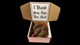 Valentine's Day Chocolate Poop Gift