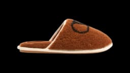 VLogo Signature Wool Slides - Brown