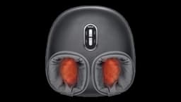 Shiatsu Foot Massager With Heat - Black