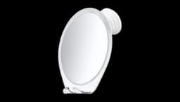 Fogless Shower Mirror with Suction Mount & Swivel