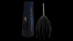Head Massager Scalp Massager 20 Fingers - Silvery