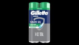 Shave Gel Soothing With Aloe Vera Sensitive Twin Pack 414ml