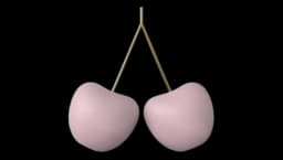 Cherry Ceiling Light - Pink