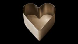 Heart Cookie Mould - Stainless Steel