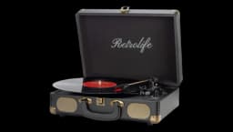 3-Speed Bluetooth Vinyl Record Player