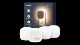 Plug-in LED Backlit Night Light Set Of 4