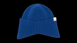 Ribbed Beanie - Electric Blue