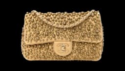 2014 Small Classic Flap Shoulder Bag Pre-Owned - Gold-Tone