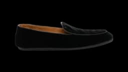 Velvet Loafers - Black