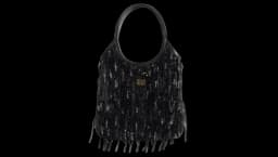 Mini Ivy Sequin-Embellishment Tote Bag - Black