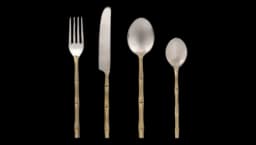 Bamboo Cutlery Set of 24