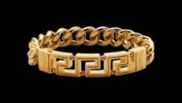 Greca Bracelet - Light Gold