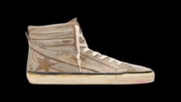 Francy Penstar LAB in Black Canvas with Multicolor Rhinestones