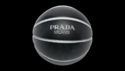 Basketball Earring - Black