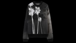 Decoding Palm Culture Sweater - Black/White