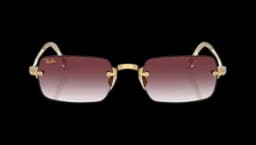 RB3928 - Polished Arista Gold / Clear Gradient Dark Violet