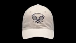 Tennis Match Cap Sand-Navy