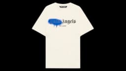 Spray City Milan Dripping Logo T-Shirt - Off White