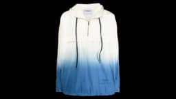 Gradient Windbreaker - Cream/Blue