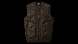 Liner Padded Gilet - Black