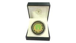 Celtic Four Leaf Clover Lucky Coin
