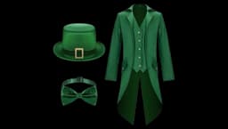 St. Patrick’s Day Leprechaun Costume Complete Set
