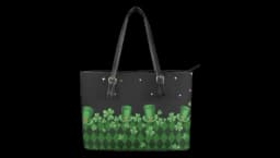 St. Patrick’s Day Tote Bag - Black/Green