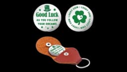 Shamrock Keepsake Stainless Steel Coin
