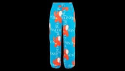 Logo-Print Wide-Leg Trousers