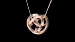 Gold Knot Pendant