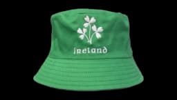 Lansdowne Ireland 3 Shamrock Reversible Bucket Hat