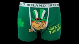 Luck O' The Irish Leprechaun Boxers - Multicolor