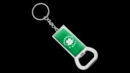 Shamrock & Rock Metal Bottle Cap Opener